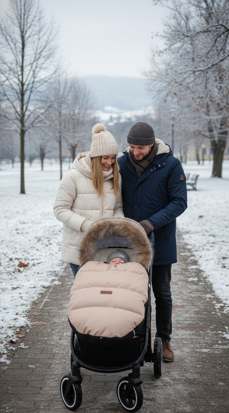 GONDOLA SLED SLEEPING BAG INSULATED WITH PREMIUM FUR BABYMAM EAN (GTIN) 5903672174428