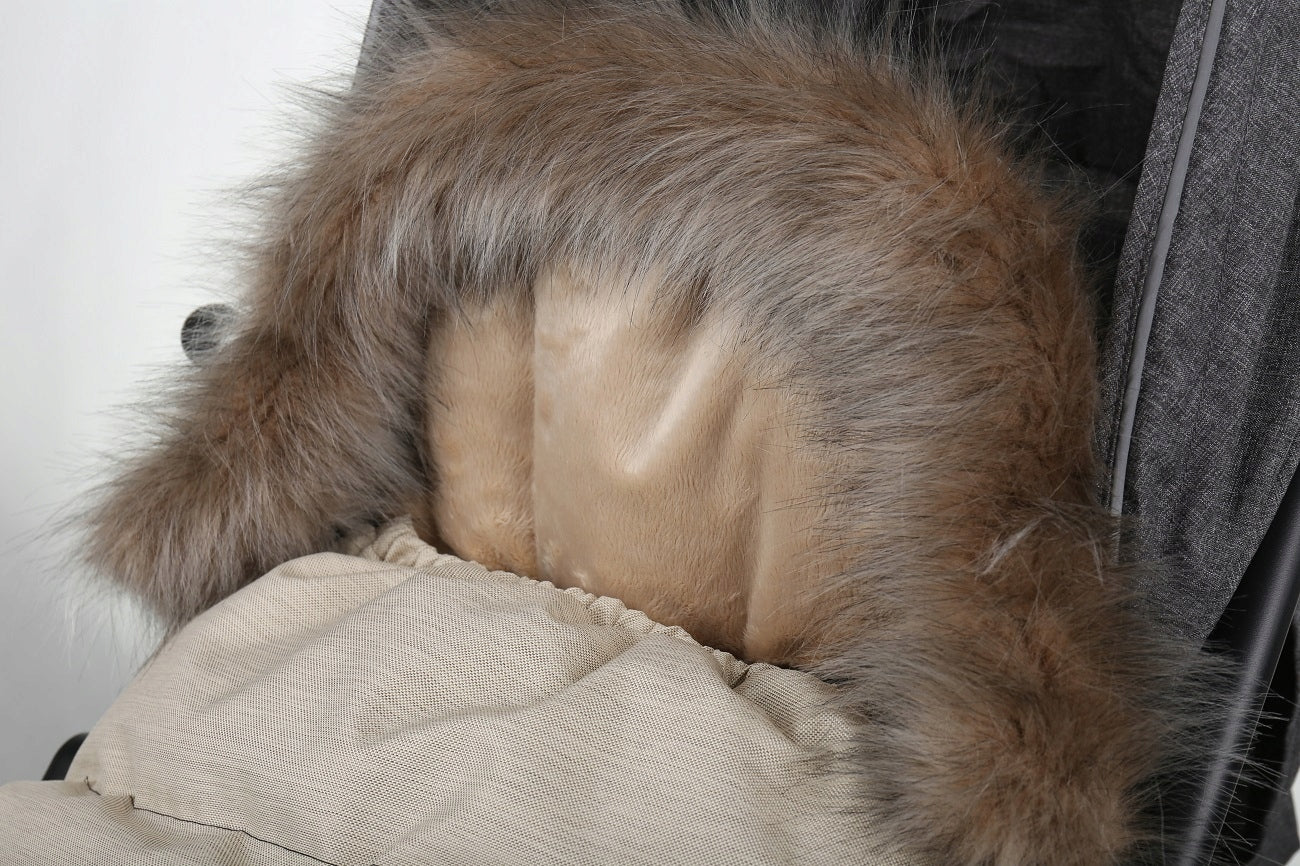 GONDOLA SLED SLEEPING BAG INSULATED WITH PREMIUM FUR BABYMAM Manufacturer code 5903672181150