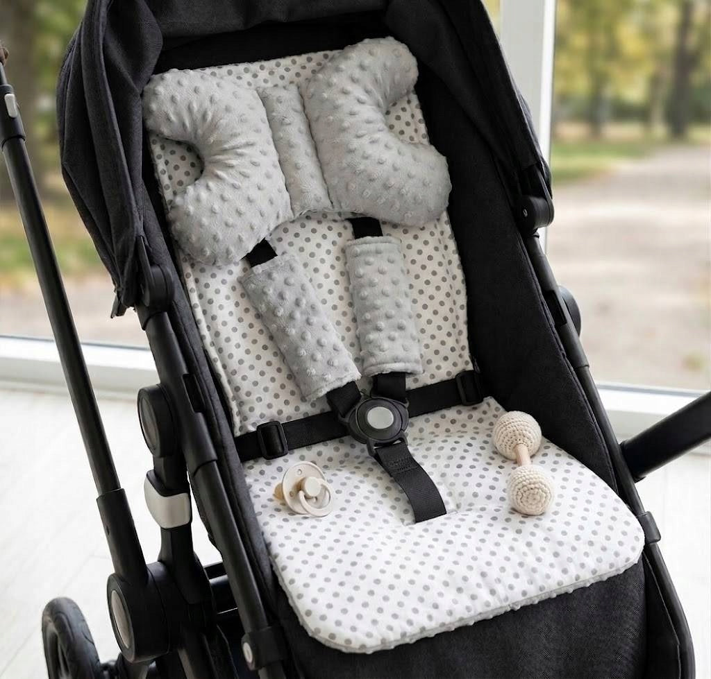 GONDOLA STROLLER INSERT MATTRESS SOFT DOUBLE-SIDED MINKY 5in1 Packaging status original