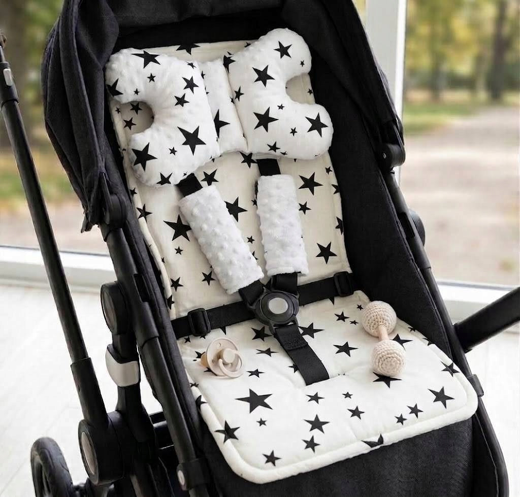 GONDOLA STROLLER INSERT MATTRESS SOFT DOUBLE-SIDED MINKY 5in1 Packaging status original