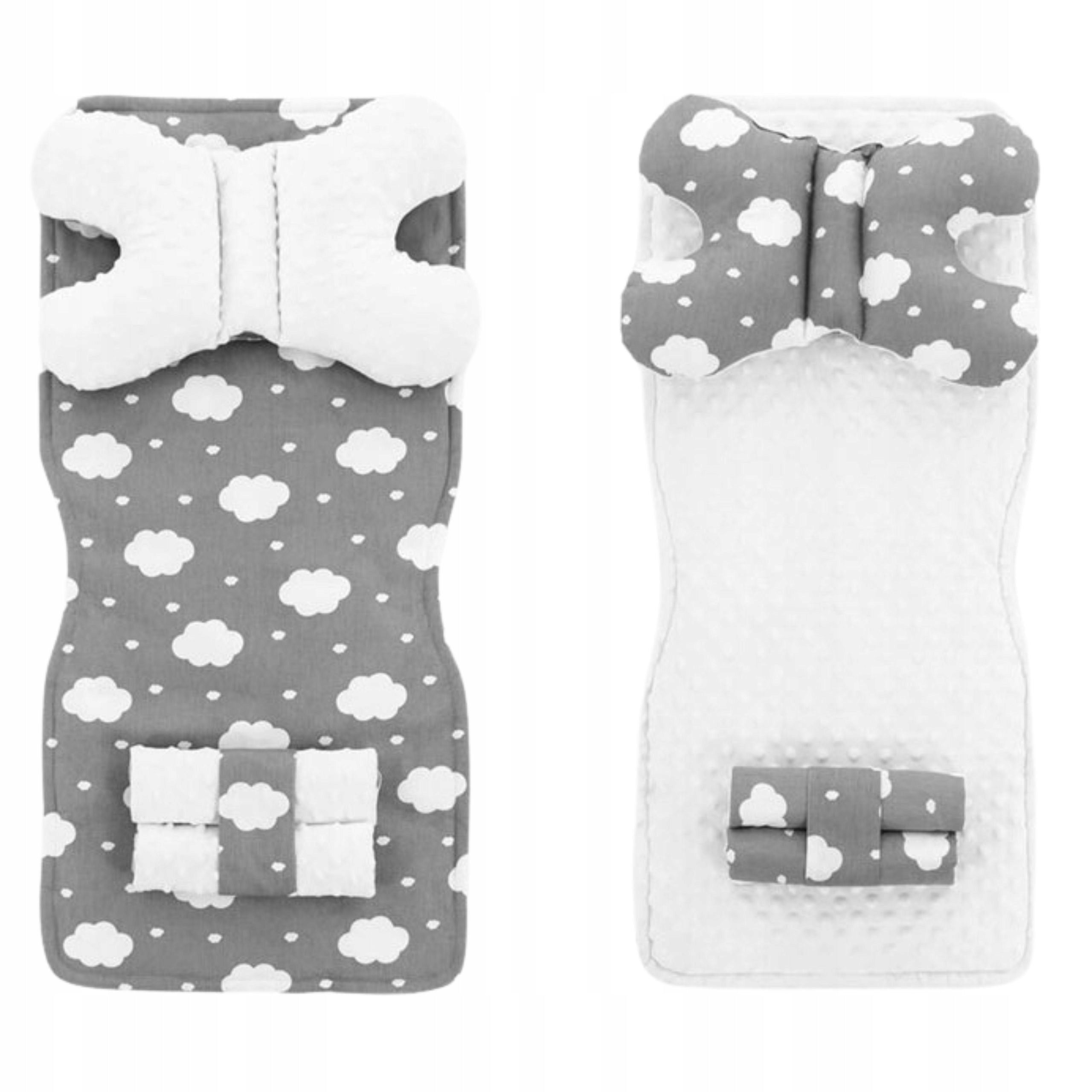 GONDOLA STROLLER INSERT MATTRESS SOFT DOUBLE-SIDED MINKY 5in1