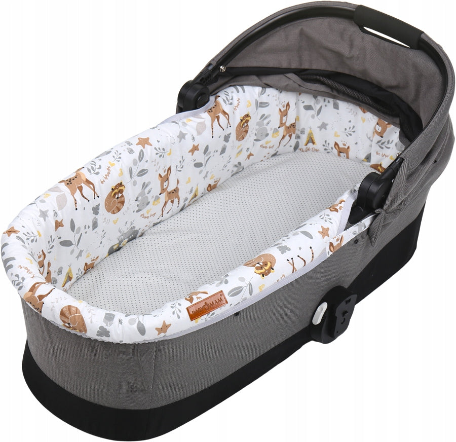 GONDOLA STROLLER INSERT + SHEET SET BABYMAM