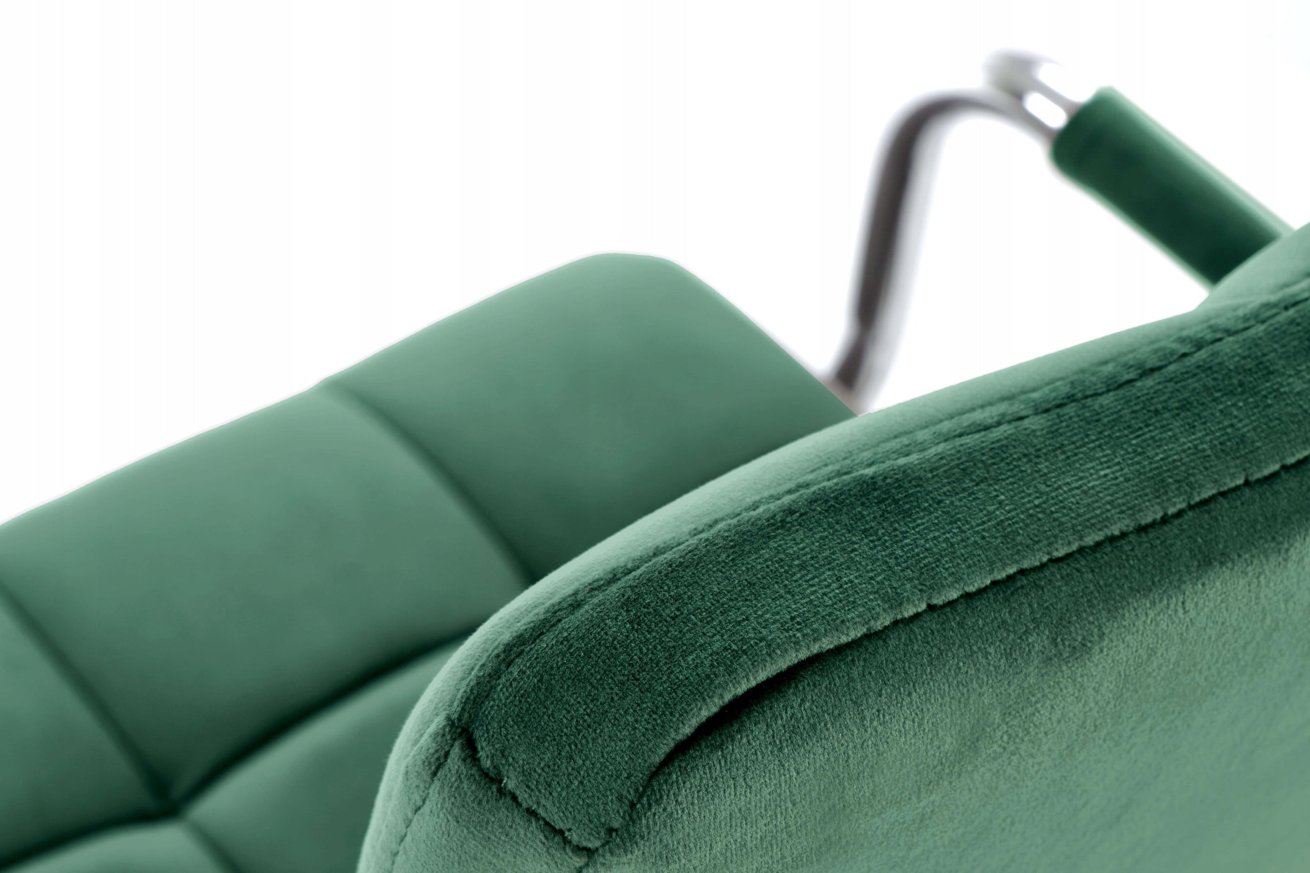 GONZO 4 youth swivel chair dark green velvet Kind rotary