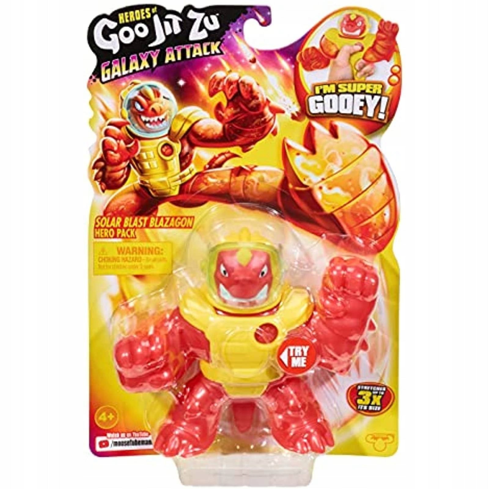 Herojaus figūrėlė Goo Jit Zu S5 Solar Blast Blazagon