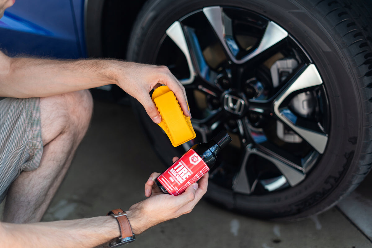 GOOD STUFF Tire Dressing Shine 1L Tyre Dressing Darkens Preserves Manufacturer Good Stuff