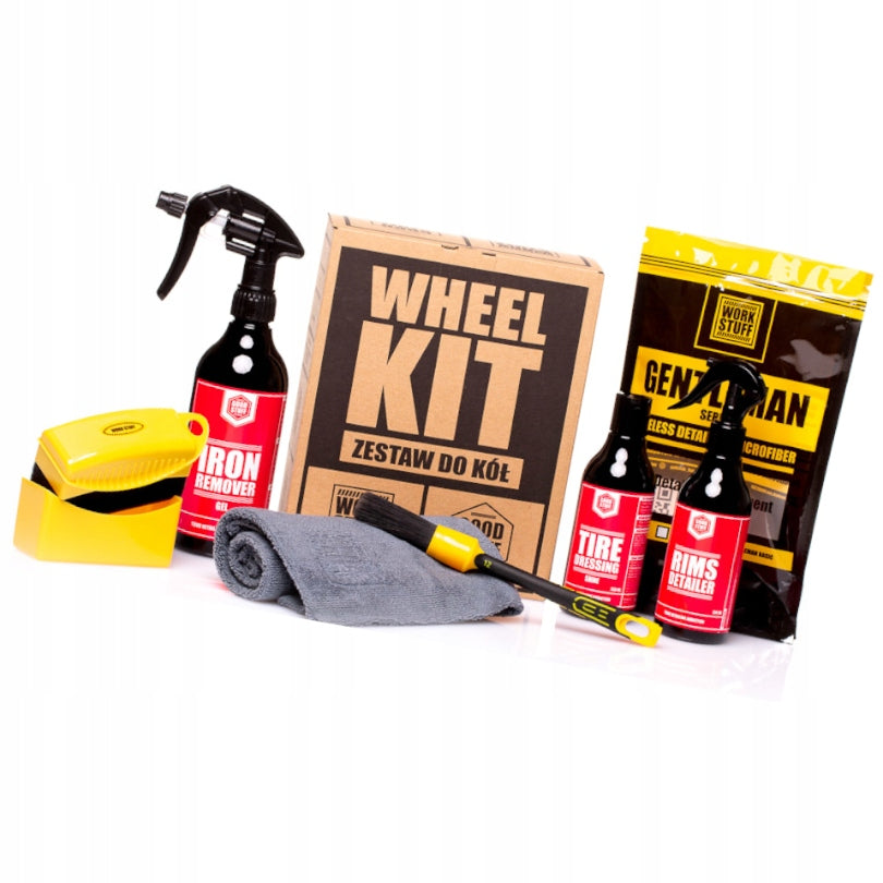 GOOD STUFF Wheel Kit Cleaning Cosmetics Set for Wheel Tyre Rims