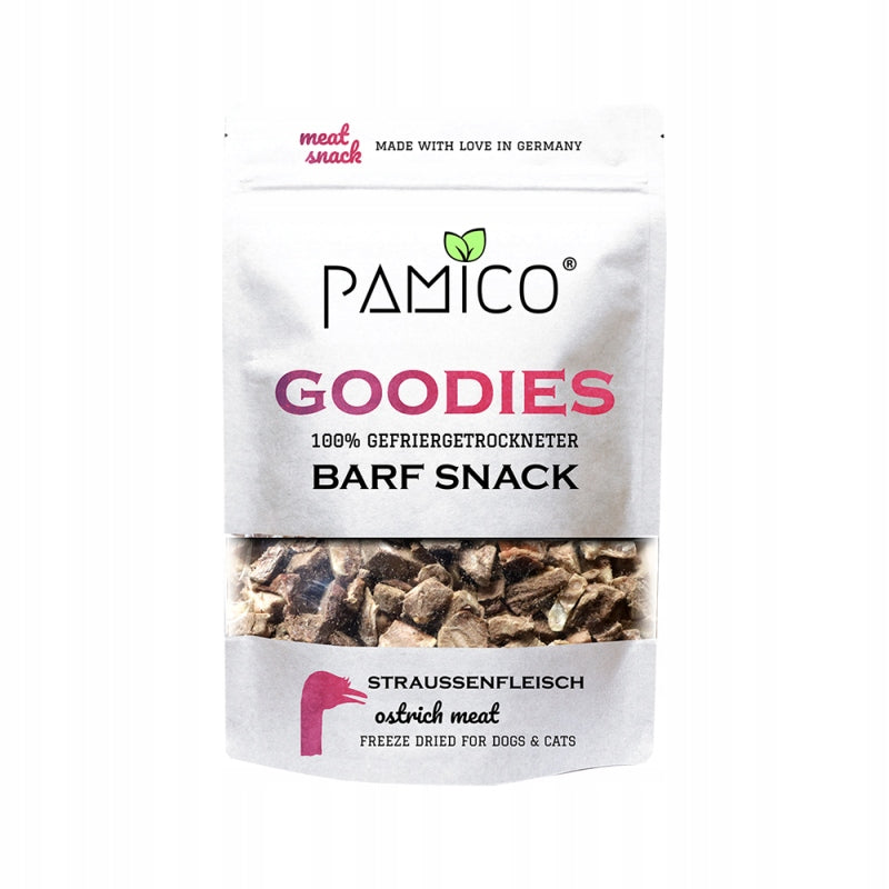 GOODIES FREEZE-DRIED OSTRICH MEAT 50G