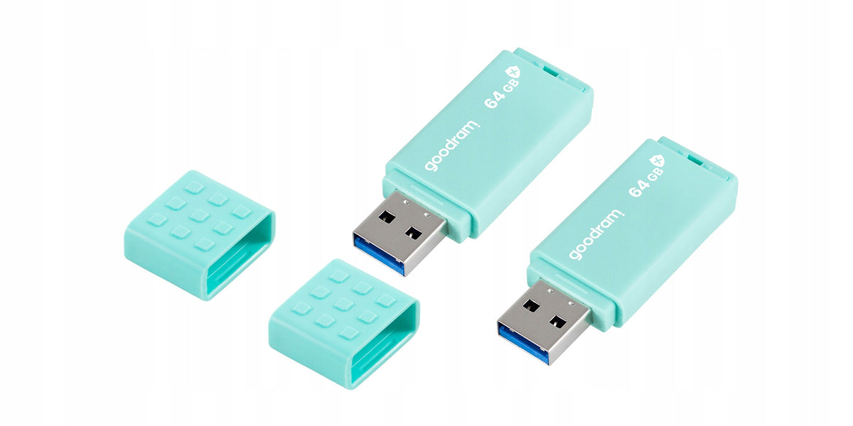 GOODRAM 2x64GB UME3 CARE USB3.2 Gen1 two-pack Brand GOODRAM