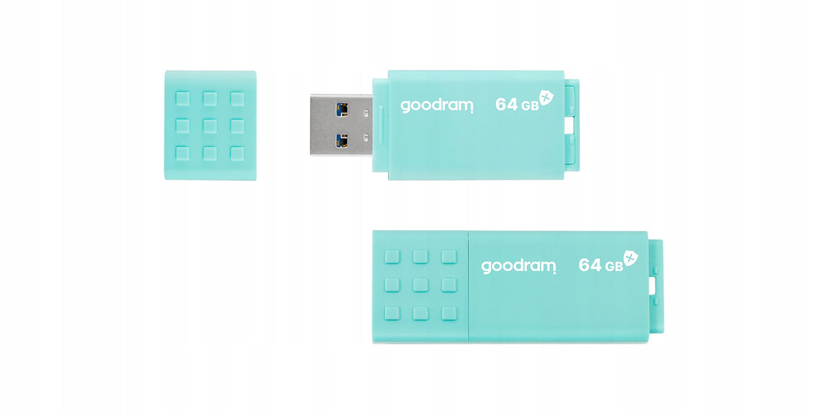 GOODRAM 2x64GB UME3 CARE USB3.2 Gen1 two-pack Manufacturer code UME3-0640CRR11-2P