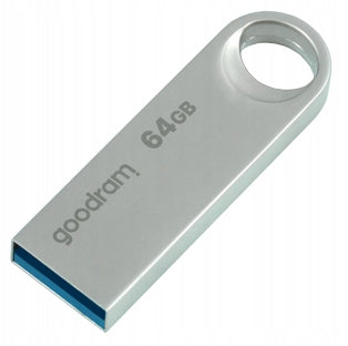 GOODRAM 64 GB UNO3 Silver USB 3.2 pendrive Manufacturer code UNO3-0640S0R11