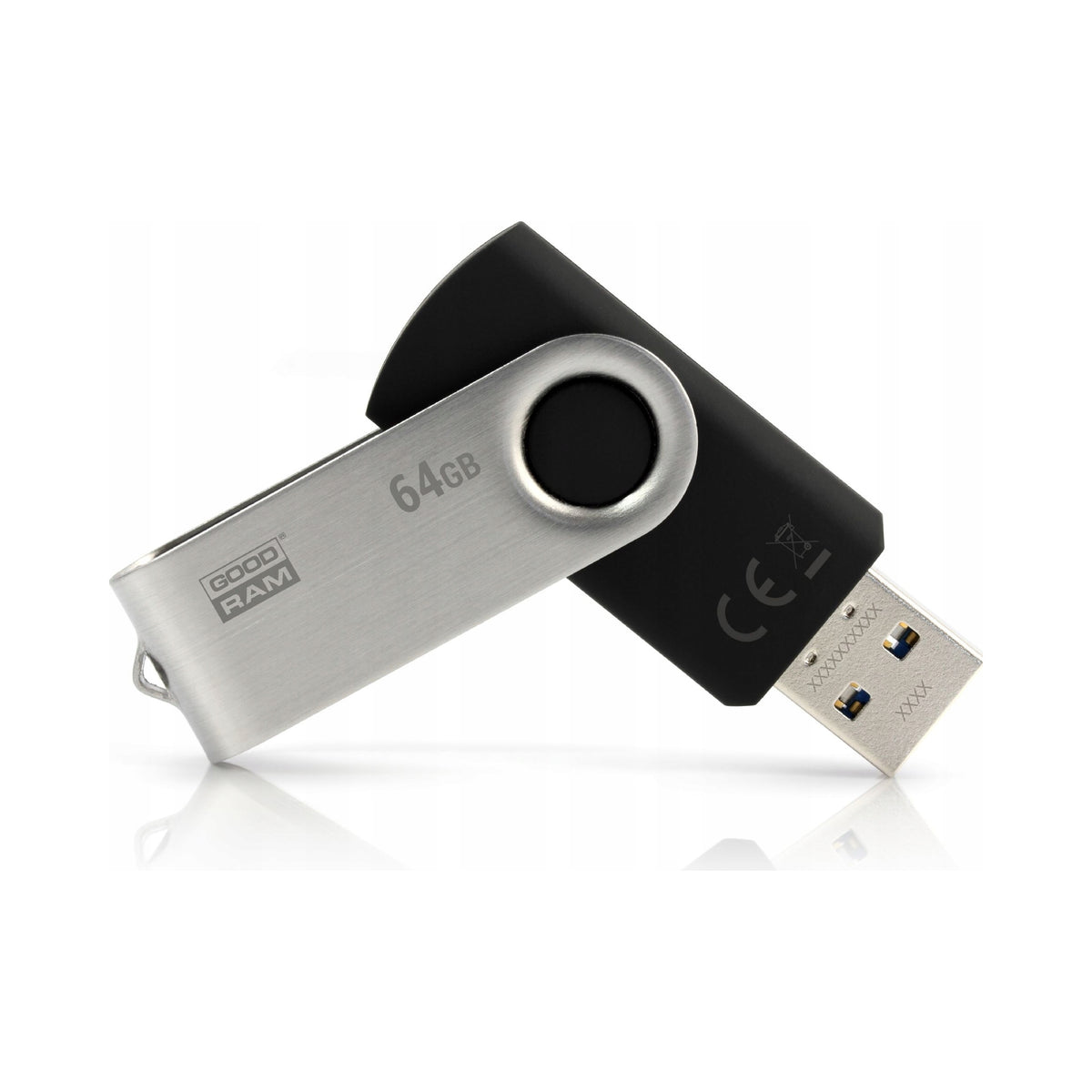 GOODRAM 64GB Twister USB 3.0 Flash Drive - Black