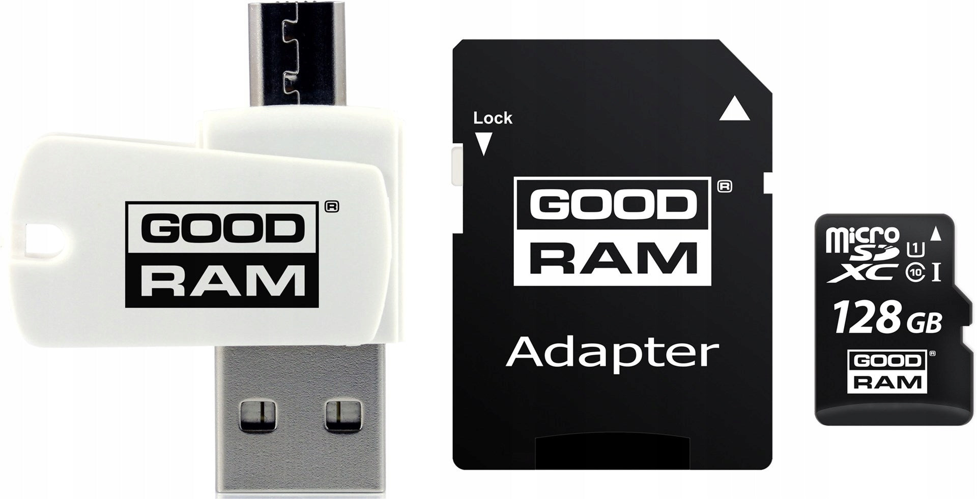GOODRAM ALL IN ONE microSDHC 128GB Class 10 Czyt.ka