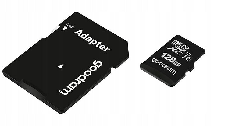 GOODRAM MEMORY CARD 128 GB MICRO SD XC CLASS 10 Packaging status original