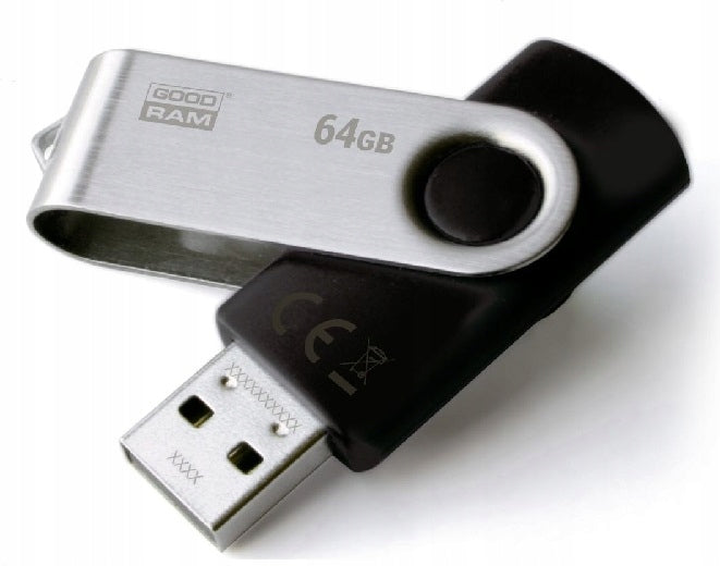 GOODRAM TWISTER PENDRIVE MEMORY 64 GB Packaging status original