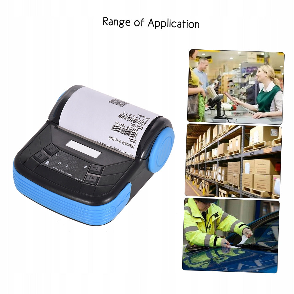 GOOJPRT MTP-3 80mm BT Thermal Printer Portable Lightweight For Pok Printing Printing technology other