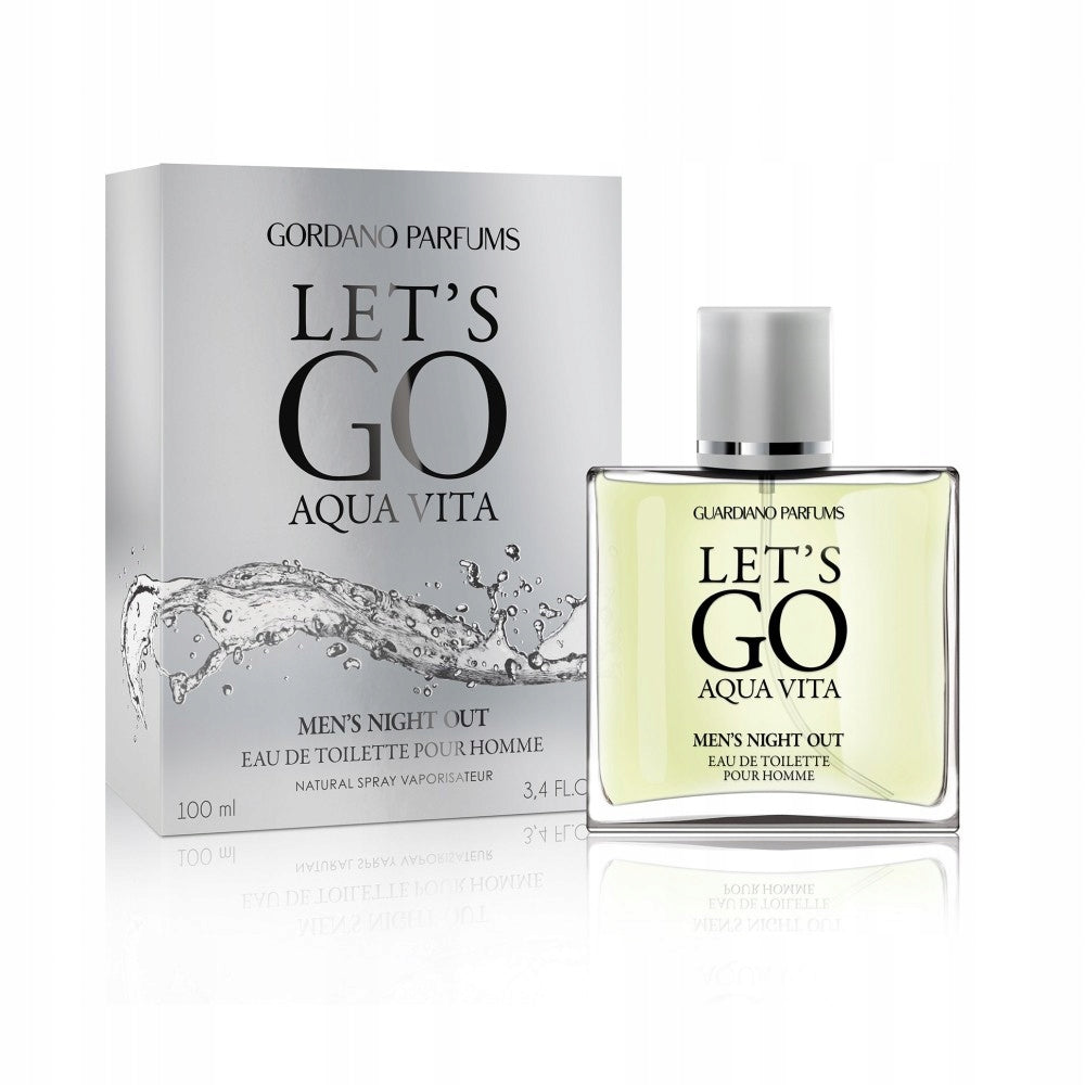 GORDANO PARFUMS EDT MEN 001 LET'S GO AQUA VITA 100ML
