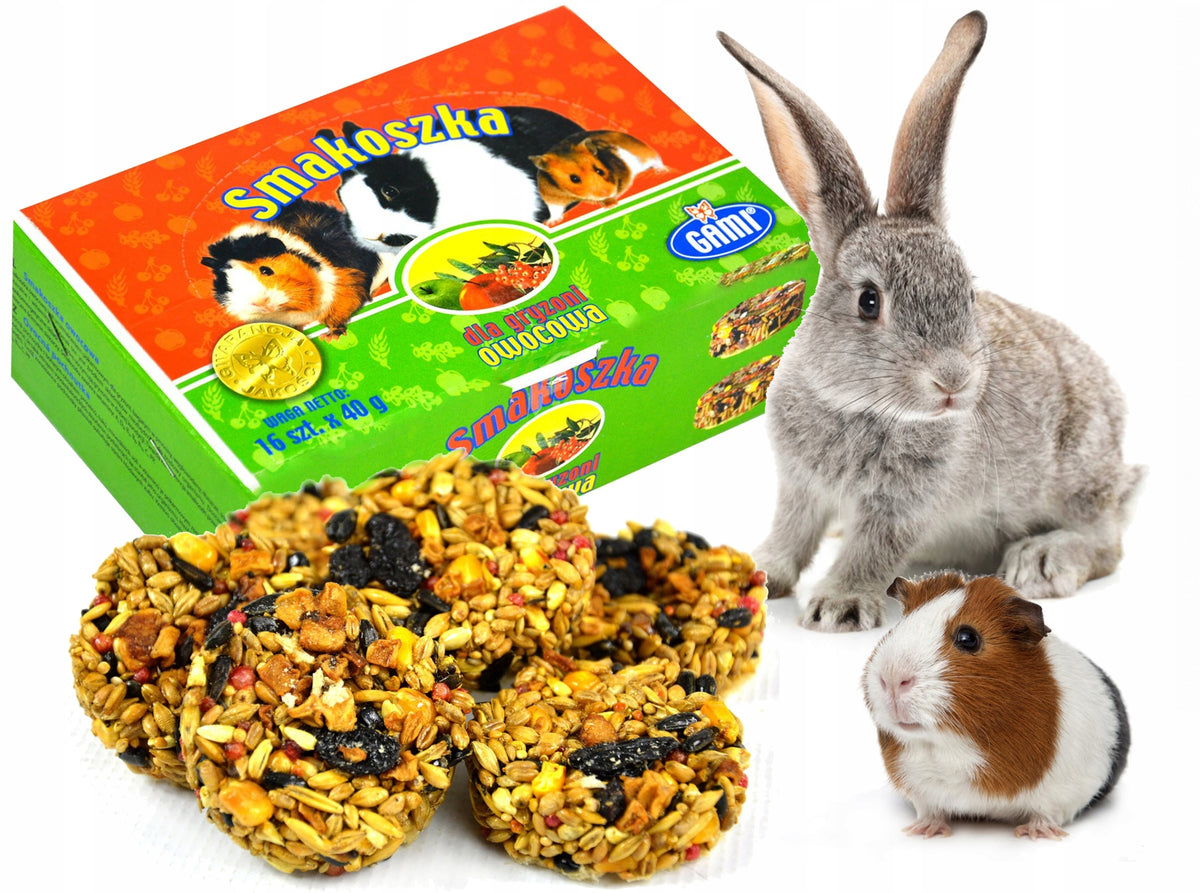 GOURMET FOOD FOR HAMSTER PIG RABBIT