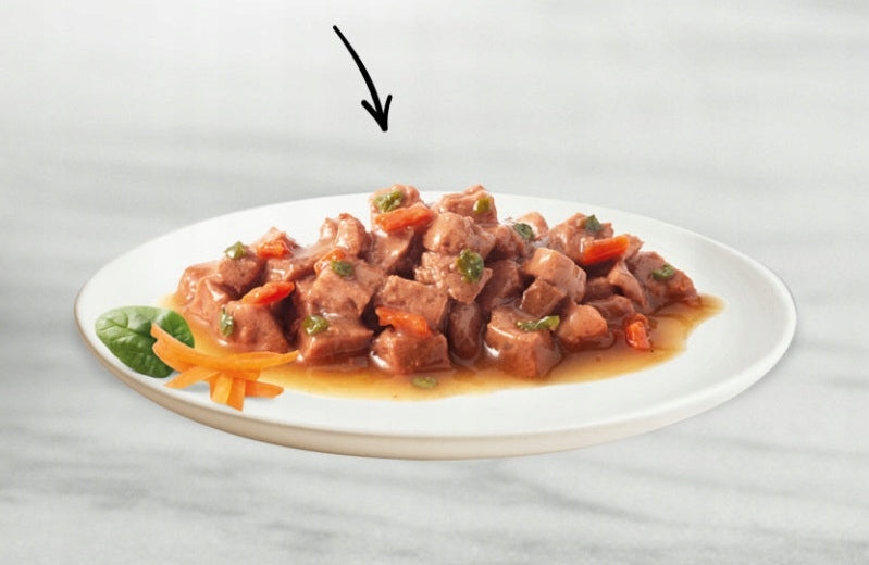 GOURMET GOLD for cat VEAL with VEGETABLES 85 g Brand Gourmet