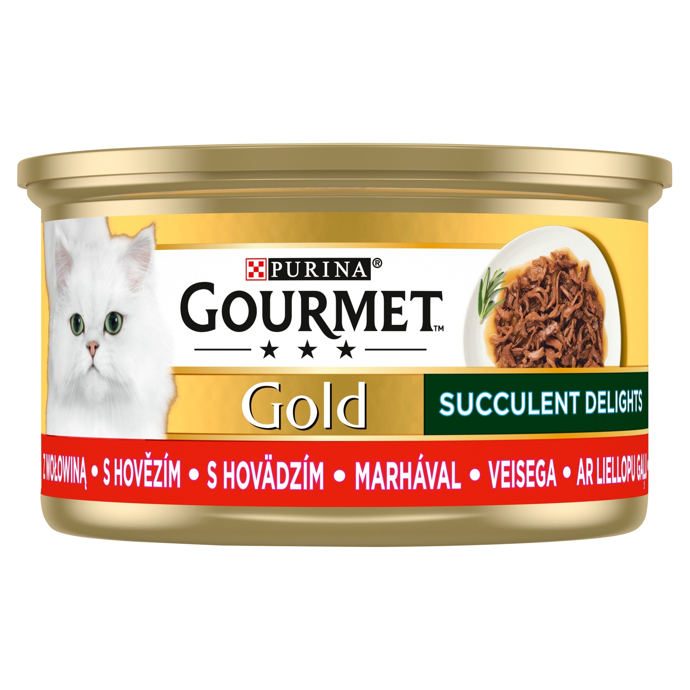 GOURMET Gold Succulent Delights Beef 12 x 85g Manufacturer code 8445290502629