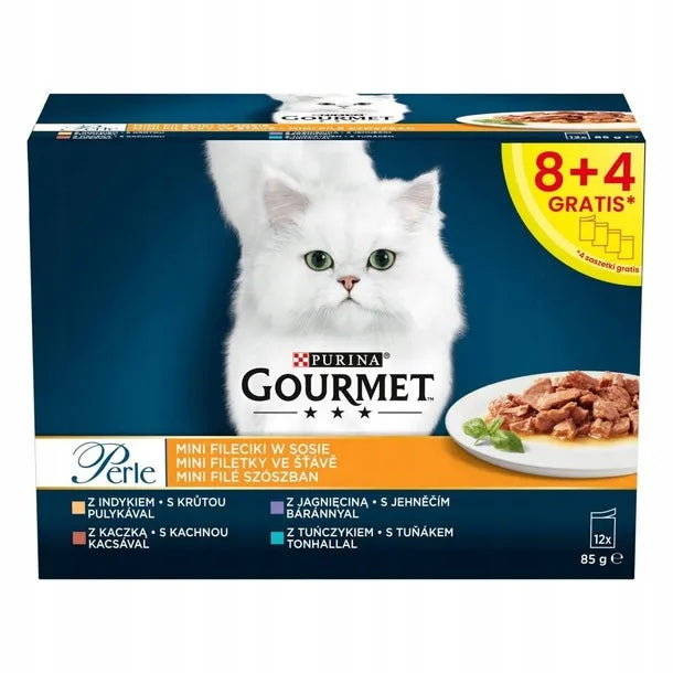 GOURMET PEARL DUCK 12X85G