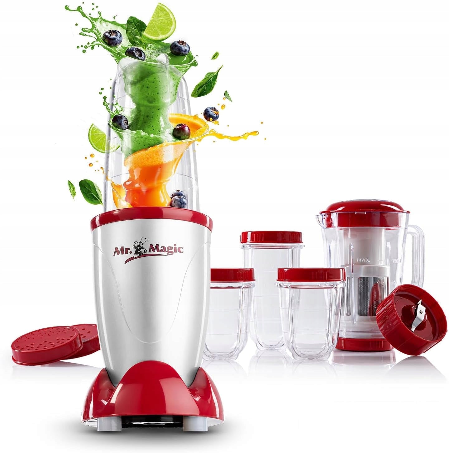 GOURMETMAXX Mr Magic Blender Set XXL Mixer for Smoothies and Cocktails Manufacturer code 8066