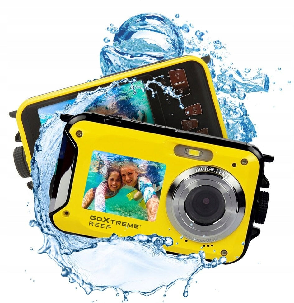 GOXTREME Reef Camera Yellow, 24Mpix Resolution 24 Mpx