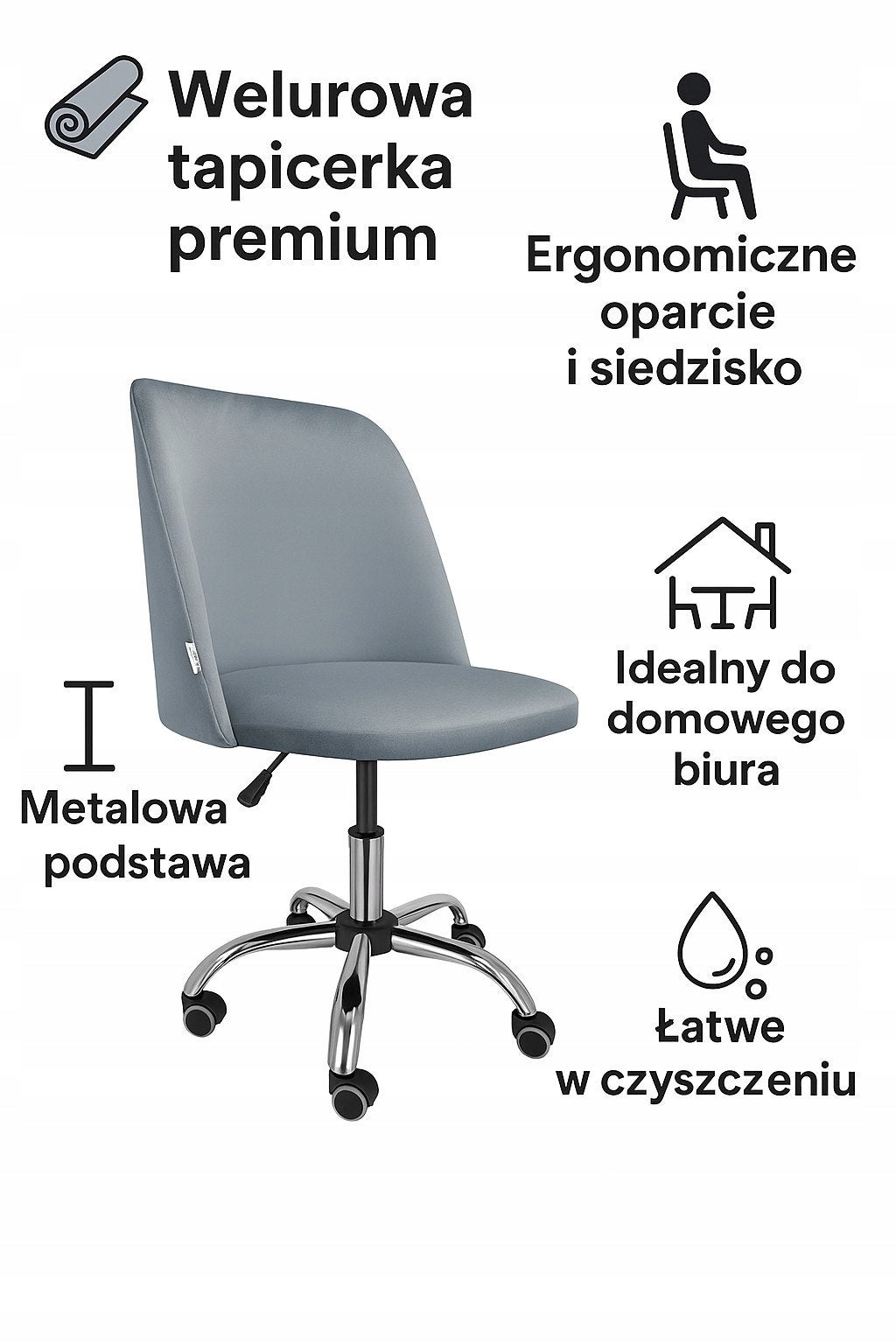 GOYA MG50 swivel office chair – modern, comfortable, elegant Brand Atos