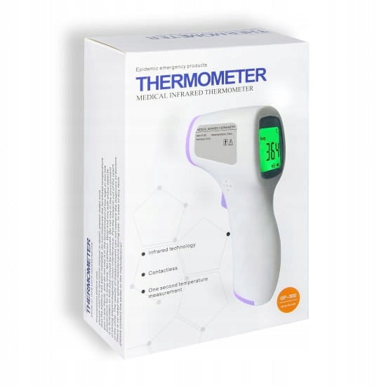 GP-300 non-contact thermometer, infrared thermometer EAN (GTIN) 3590565431700