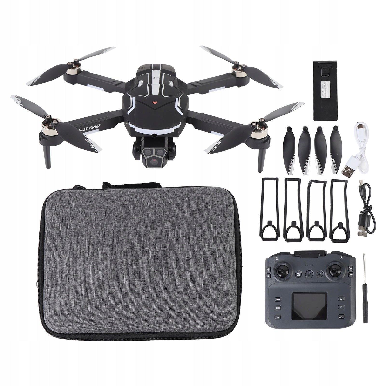 GPS Drone Professional 8K HD Dual Cameras RC Quadcopter with 2A Remote
