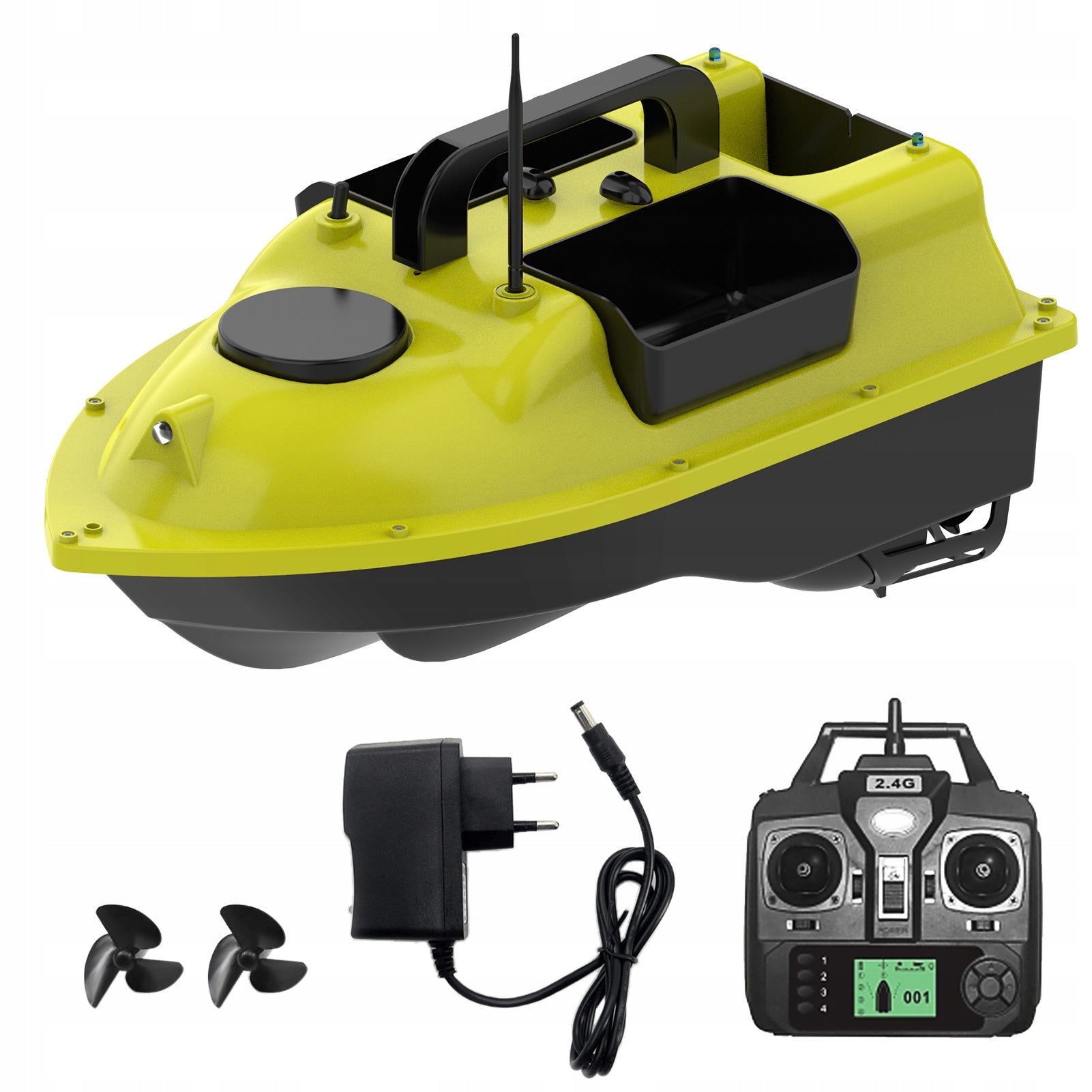 GPS ŁÓDKA ZANĘTOWA D18B 500M RC ŁÓDKA z 3 KOMOROWA BATERIA 9600mah