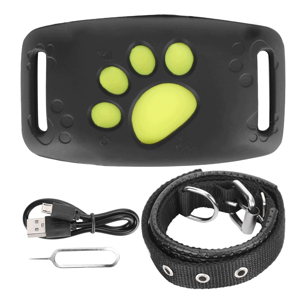 GPS Pet Locator Collar Waterproof Locator AntiLost CU