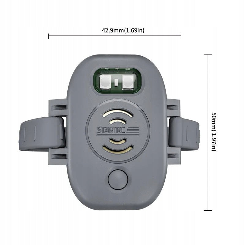 GPS tracker universal alarm LED STARTRC for DJI Mini Air Avata drone Manufacturer code 1139167