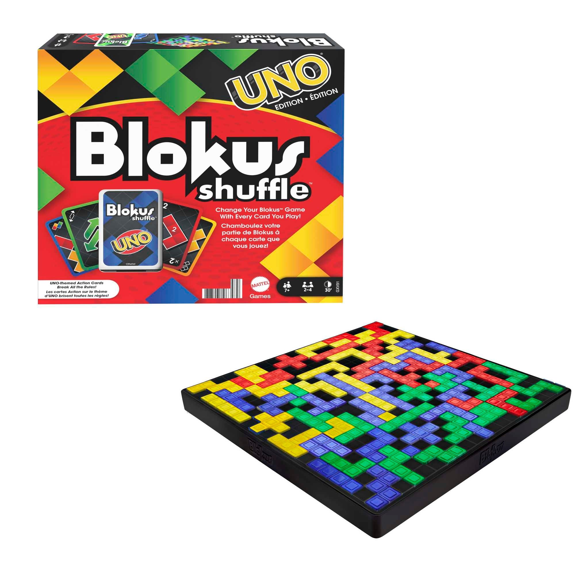 Blokus Shuffle Brettspiel: Uno Edition, GXV91 