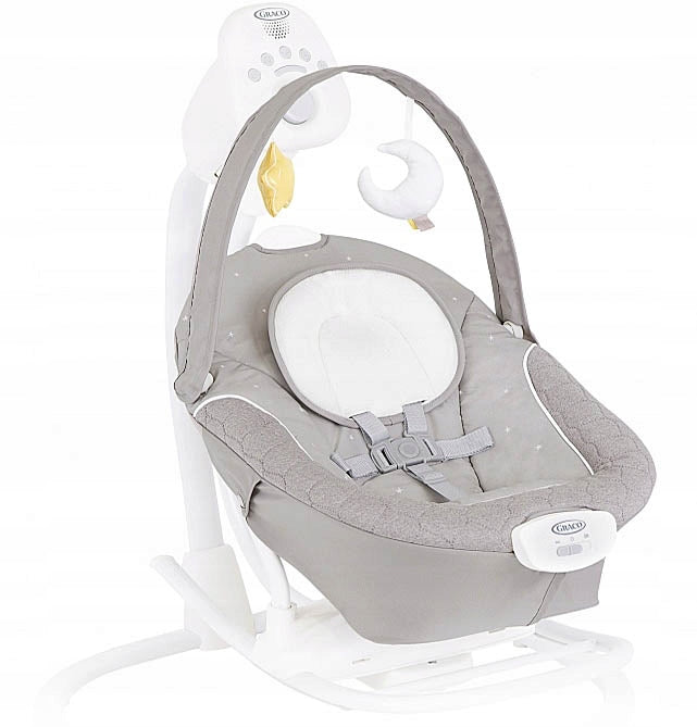 GRACO SWING ROCKER 2in1 MAGNETIC MOVEMENT SOFTSWAY STARLIGHT