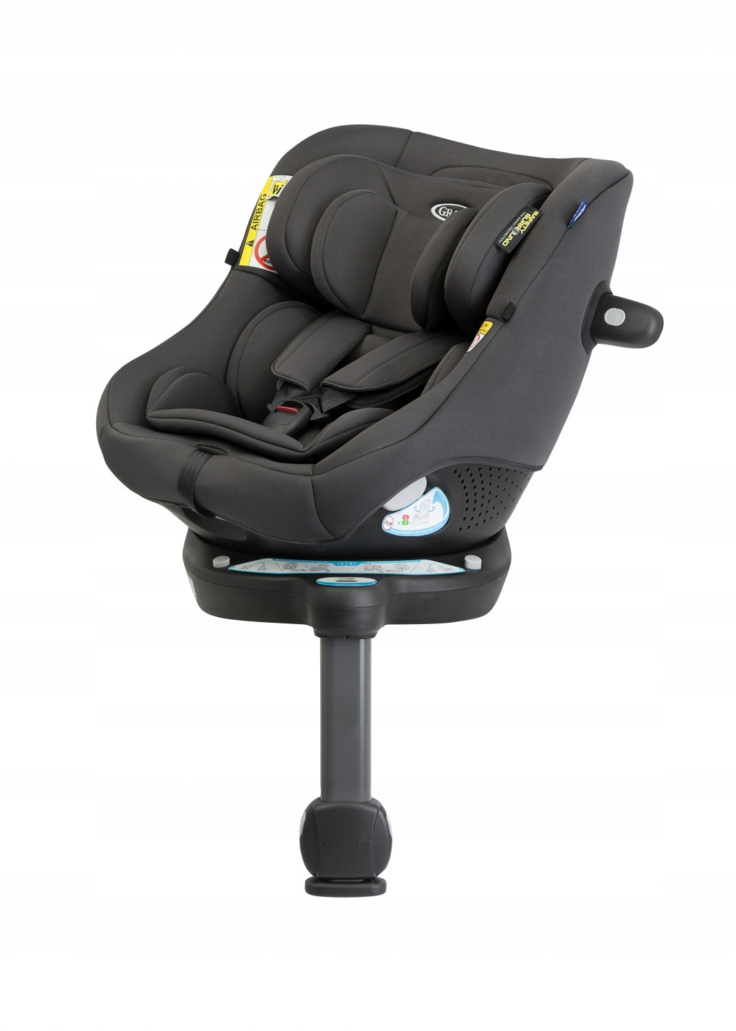 GRACO swivel seat up to 105cm TURN2ME DLX R129 IRON