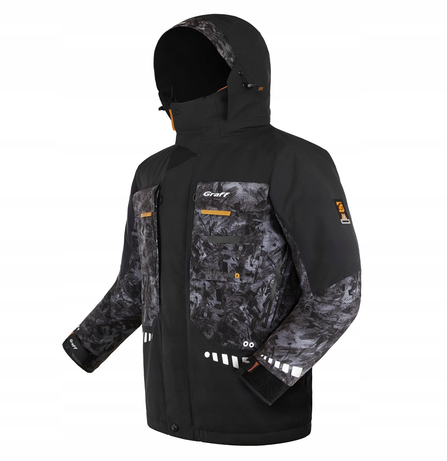 GRAFF INSULATED WINTER JACKET 619-OB-8 SIZE S Packaging status original