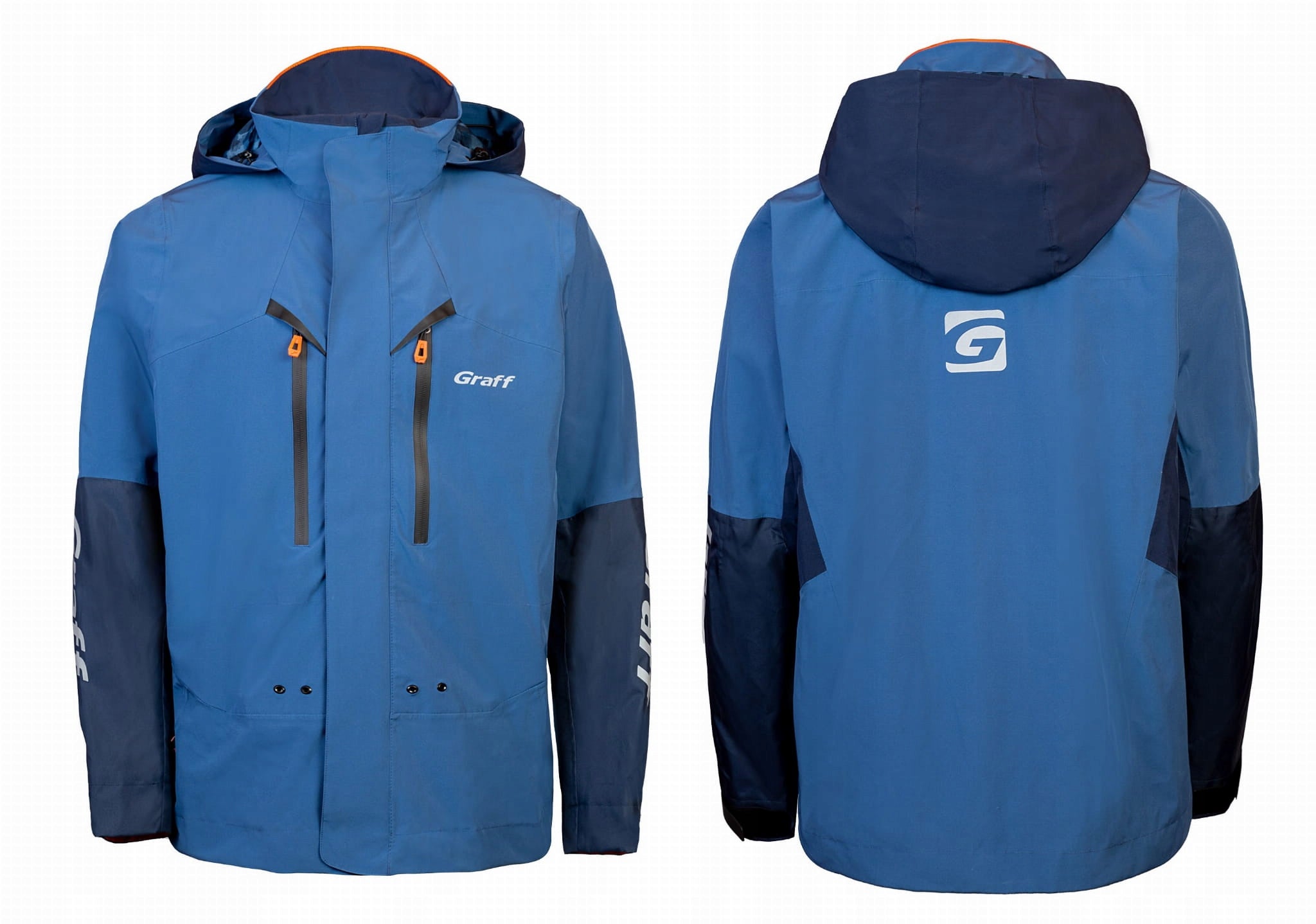 GRAFF WATERPROOF FISHING JACKET size XL Brand Graff