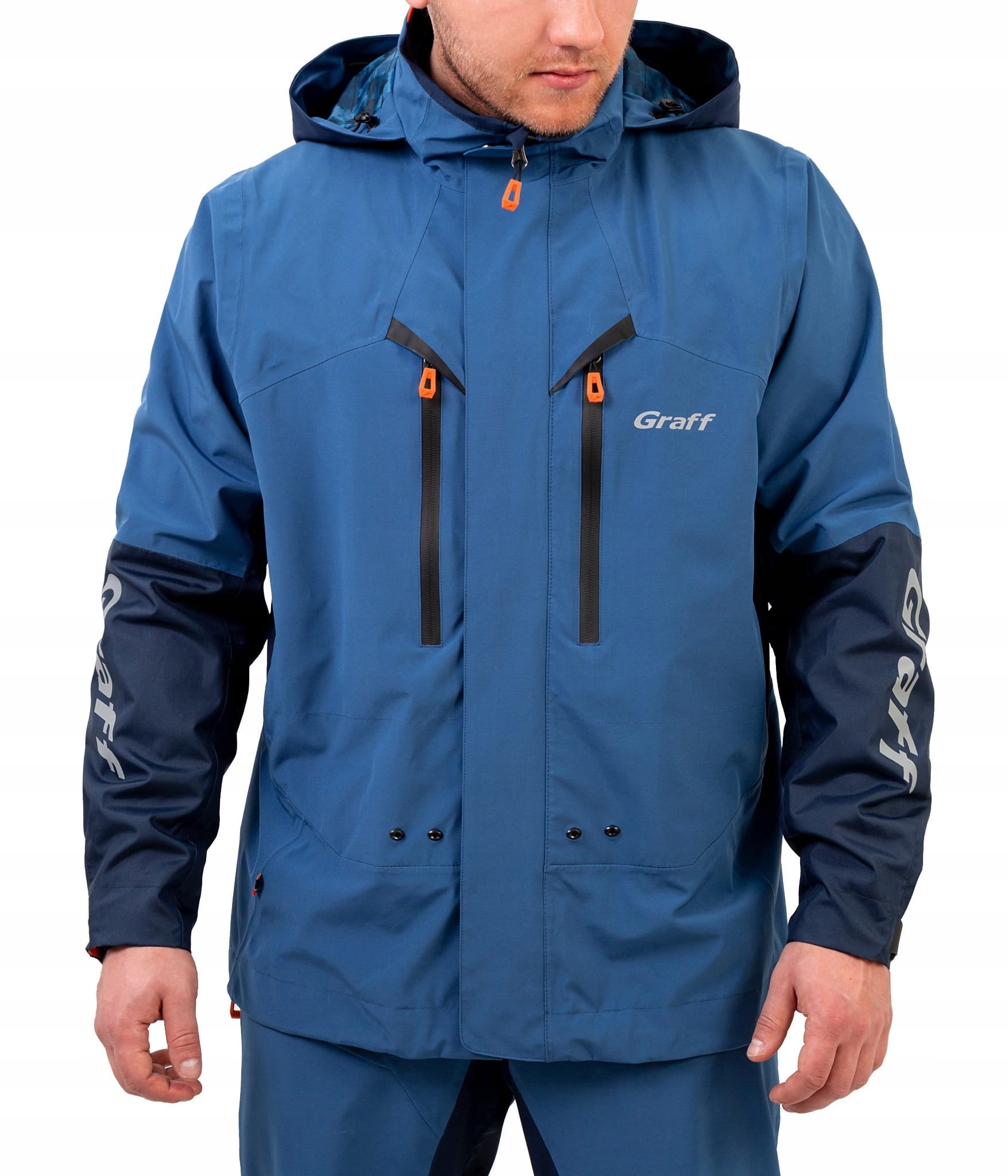 GRAFF WATERPROOF FISHING JACKET size XL