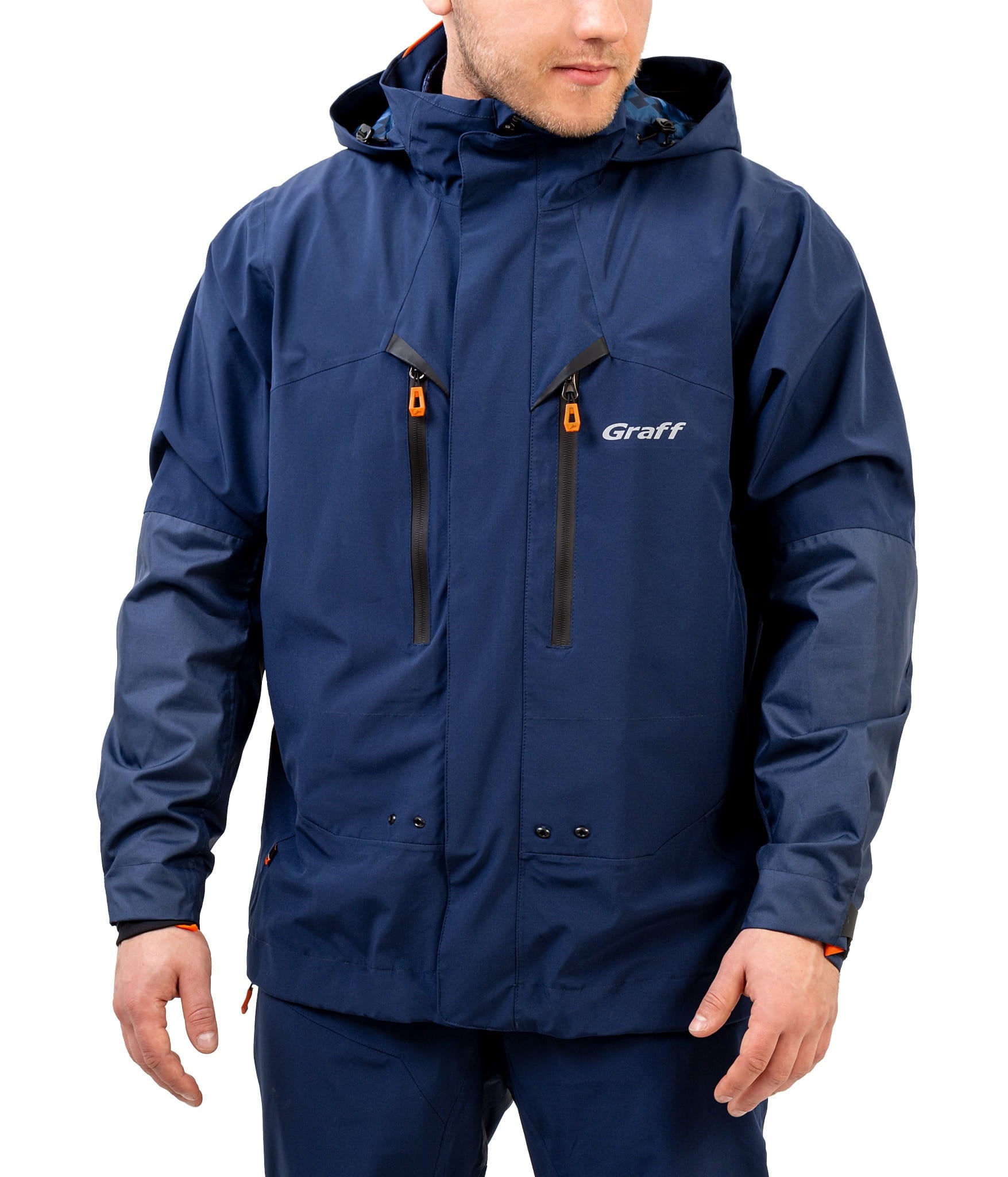 GRAFF WATERPROOF FISHING JACKET size XL