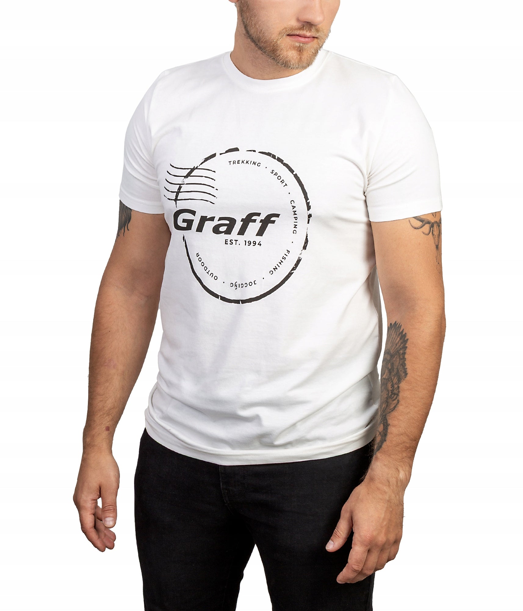 GRAFF WHITE T-SHIRTS SIZE 2XL Color white