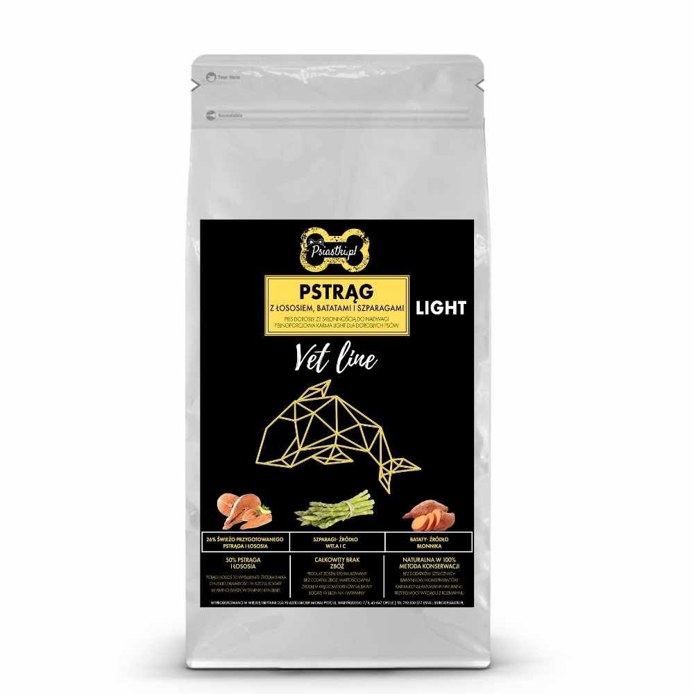 GRAIN-FREE LIGHT-TROUT FOOD WITH SALMON VET LINE