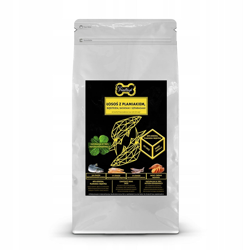 GRAIN FREE SALMON WITH STAIN - PUPPIES 100 g