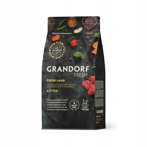 GRANDORF CAT FRESH Kitten Lamb 2kg