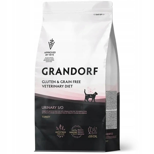 GRANDORF URINARY S/O TURKEY CAT VETERINARY FOOD FOR STONES 400g