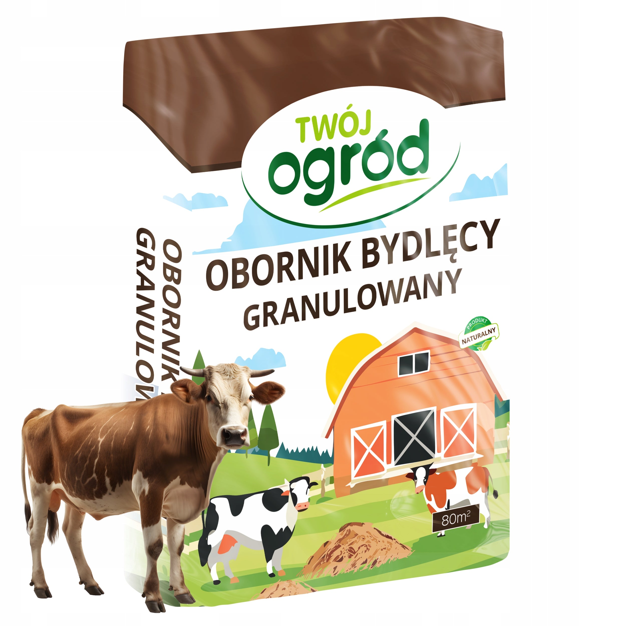 GRANULATED BOVINE MANURE 10l NATURAL ORGANIC FERTILIZER