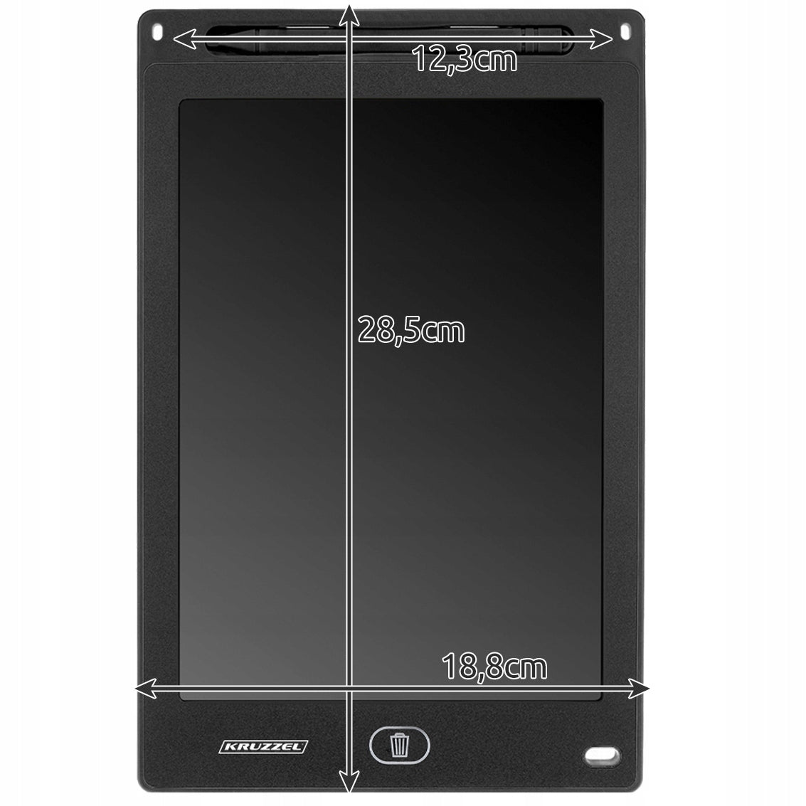 GRAPHIC DRAWING TABLET FOR DRAWING ZNIKOPIS FOR CHILDREN 12" XXL STYLUS Model Tablet Notatnik + Rysik