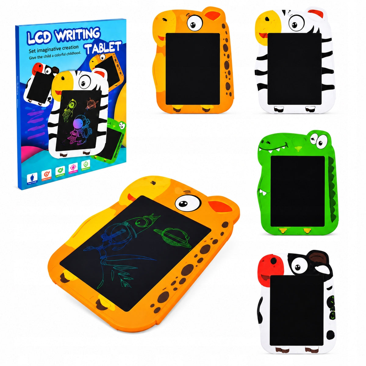 GRAPHIC TABLET FOR DRAWING FOR CHILDREN DISAPPEARANCE BOARD GIFT IDEA Manufacturer code Q250325056  ZNAKOPIS KARWIL