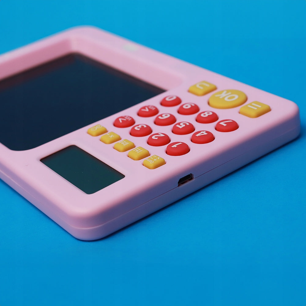GRAPHIC TABLET FOR DRAWING SCIENCE ANG MATHEMATICS WITH CALCULATOR PINK Packaging status original