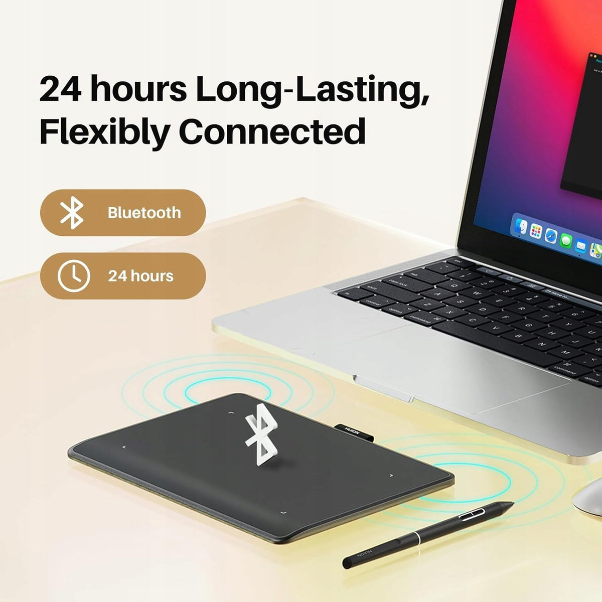 GRAPHIC TABLET INNOVATIVE TABLET FOR ARTISTS AND DESIGNERS BLACK Packaging status original
