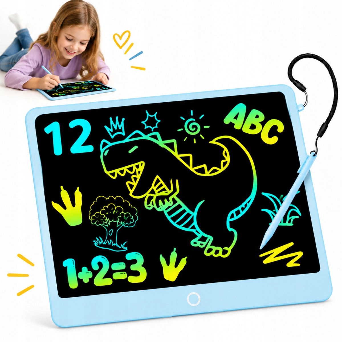 GRAPHIC TABLET XXL FOR DRAWING 16 INCHES BOARD ZNIKOPIS BLUE